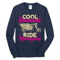 Grandmas Ride Motorcycles Funny Biker Granny Tall Long Sleeve T-Shirt