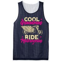 Grandmas Ride Motorcycles Funny Biker Granny Mesh Reversible Basketball Jersey Tank