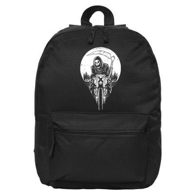 Grim Reaper Motorbike 16 in Basic Backpack