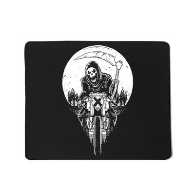 Grim Reaper Motorbike Mousepad