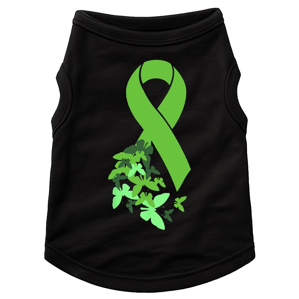 Green Ribbon Mental Health Awareness Matters Doggie Tank