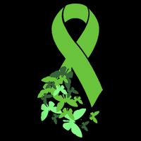 Green Ribbon Mental Health Awareness Matters Cooling Performance Crew T-Shirt