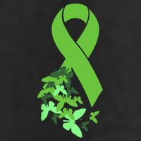 Green Ribbon Mental Health Awareness Matters Adult Drive Performance Visor
