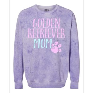 Golden Retriever Mama Dog Lover Mom Owner Cute Meaningful Gift Colorblast Crewneck Sweatshirt