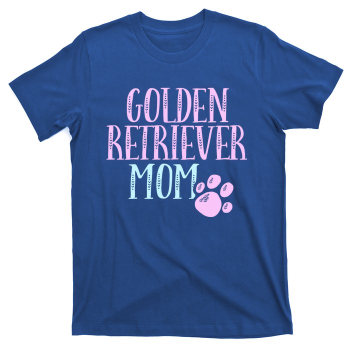 Golden Retriever Mama Dog Lover Mom Owner Cute Meaningful Gift T-Shirt