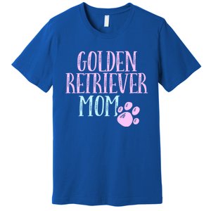 Golden Retriever Mama Dog Lover Mom Owner Cute Meaningful Gift Premium T-Shirt