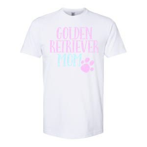 Golden Retriever Mama Dog Lover Mom Owner Cute Meaningful Gift Softstyle CVC T-Shirt