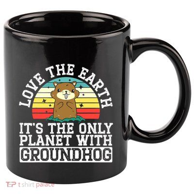 Groundhog Rodent Marmots 11oz C Handle Ceramic Mug