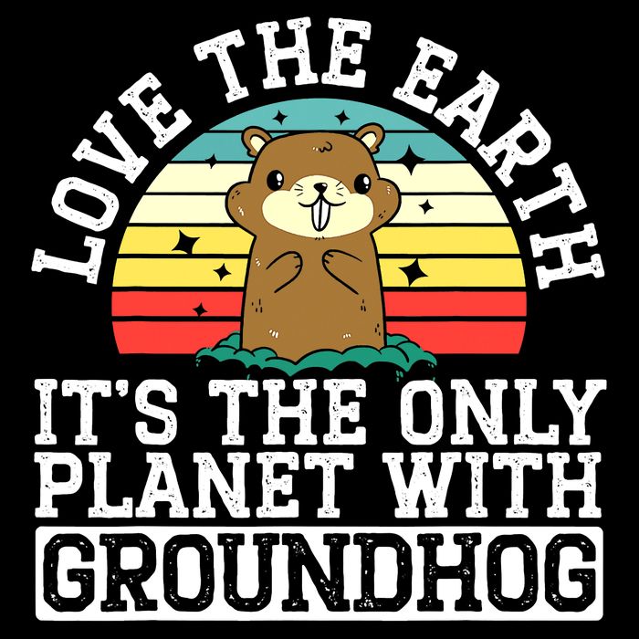 Groundhog Rodent Marmots Magnet
