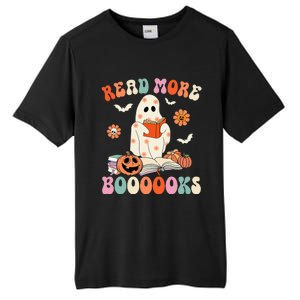 Groovy Read More Books Cute Ghost Boo Funny Halloween Spooky Tall Fusion ChromaSoft Performance T-Shirt