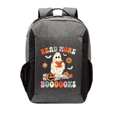 Groovy Read More Books Cute Ghost Boo Funny Halloween Spooky Vector Backpack