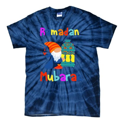 Gnomes Ramadan Mubarak Kareem Happy Ramadan Tie-Dye T-Shirt