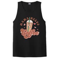 Groovy Retro Mama Needs Coffee Funny Mother's Day PosiCharge Competitor Tank