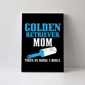 Golden Retriever Mom Dog Hair Funny Golden Retriever Mama Canvas