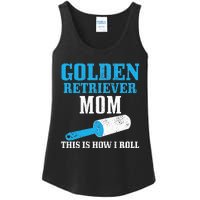 Golden Retriever Mom Dog Hair Funny Golden Retriever Mama Ladies Essential Tank