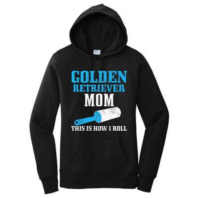 Golden Retriever Mom Dog Hair Funny Golden Retriever Mama Women's Pullover Hoodie