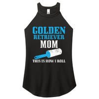 Golden Retriever Mom Dog Hair Funny Golden Retriever Mama Women's Perfect Tri Rocker Tank