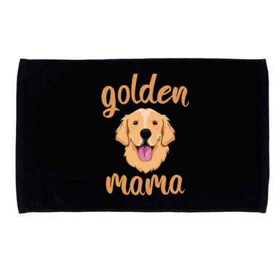 Golden Retriever Mom Microfiber Hand Towel