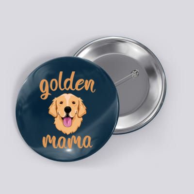 Golden Retriever Mom Button