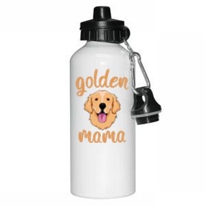 Golden Retriever Mom Aluminum Water Bottle