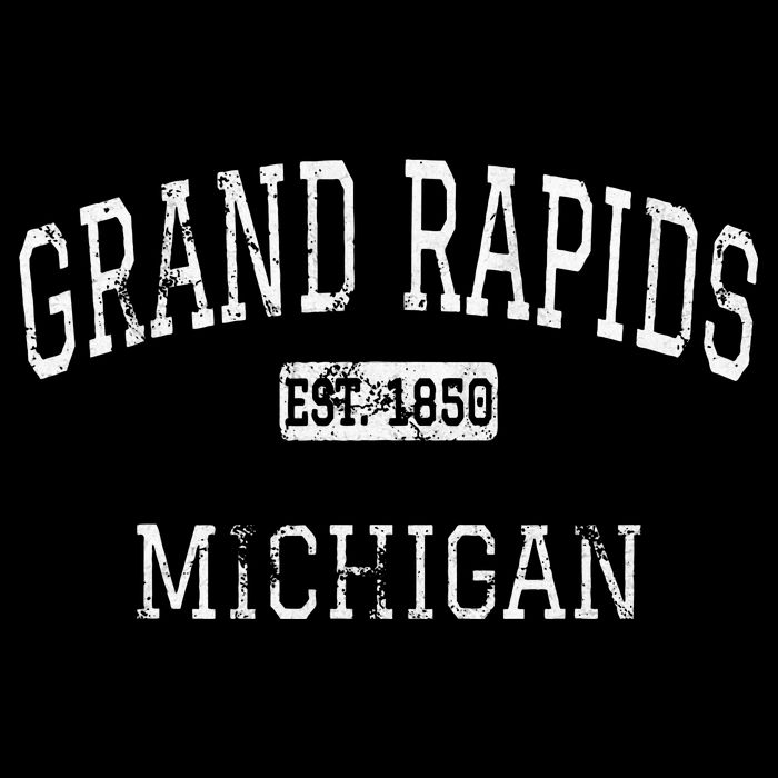 Grand Rapids Michigan Mi Vintage Baby Bodysuit