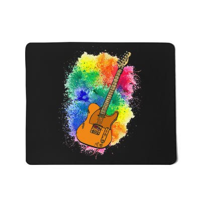 Guitar Rock N Roll Bass Instrument Mousepad