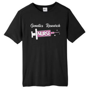 Genetics Research Nurse Cute Genetics Nursing Unit Rn Tall Fusion ChromaSoft Performance T-Shirt