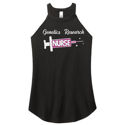 Genetics Research Nurse Cute Genetics Nursing Unit Rn Women’s Perfect Tri Rocker Tank