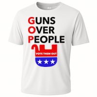 Gun Reform Now GOP Guns Over People Vote Them Out Cooling Performance Crew T-Shirt