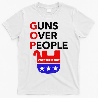 Gun Reform Now GOP Guns Over People Vote Them Out T-Shirt