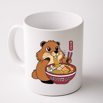 Groundhog Ramen Noodles Coffee Mug