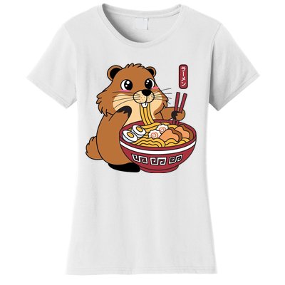 Groundhog Ramen Noodles Women's T-Shirt