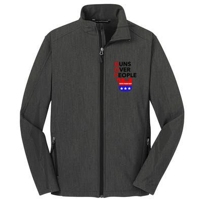 Gun Reform Now Gopguns Over People Vote Them Out Core Soft Shell Jacket