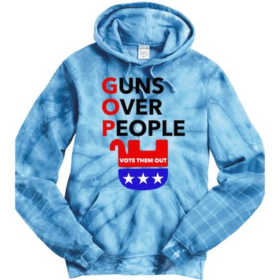 Gun Reform Now Gopguns Over People Vote Them Out Tie Dye Hoodie