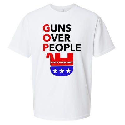 Gun Reform Now Gopguns Over People Vote Them Out Sueded Cloud Jersey T-Shirt