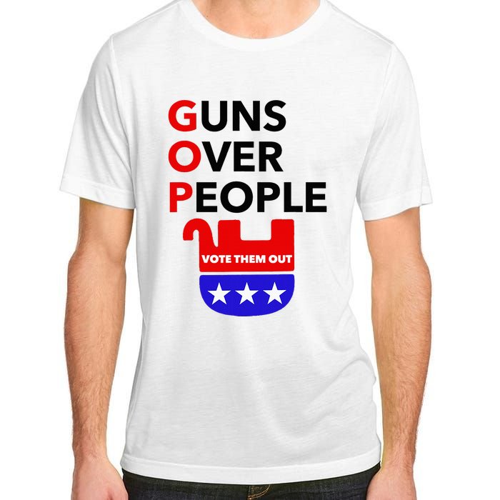 Gun Reform Now Gopguns Over People Vote Them Out Adult ChromaSoft Performance T-Shirt