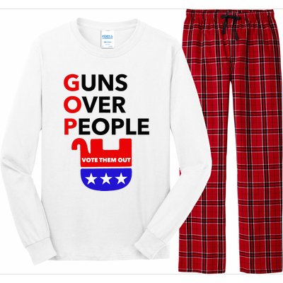 Gun Reform Now Gopguns Over People Vote Them Out Long Sleeve Pajama Set