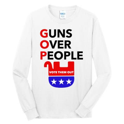 Gun Reform Now Gopguns Over People Vote Them Out Tall Long Sleeve T-Shirt