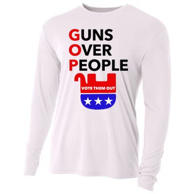 Gun Reform Now Gopguns Over People Vote Them Out Cooling Performance Long Sleeve Crew