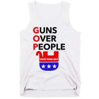 Gun Reform Now Gopguns Over People Vote Them Out Tank Top