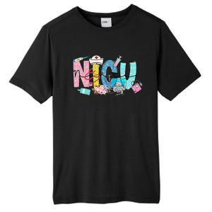 Groovy Retro NICU Nurse L&D Neonatal Medical Staffs Tall Fusion ChromaSoft Performance T-Shirt