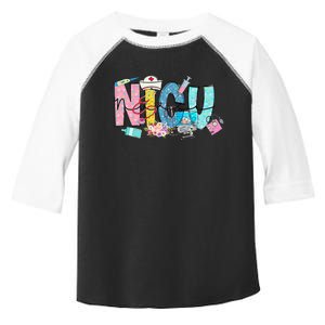 Groovy Retro NICU Nurse L&D Neonatal Medical Staffs Toddler Fine Jersey T-Shirt