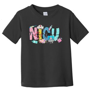 Groovy Retro NICU Nurse L&D Neonatal Medical Staffs Toddler T-Shirt