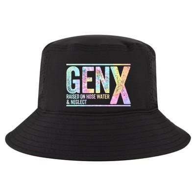Genx Raised On Hose Water & Neglect Cool Comfort Performance Bucket Hat