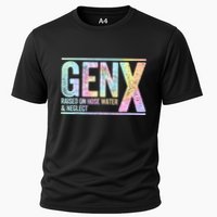 Genx Raised On Hose Water & Neglect Cooling Performance Crew T-Shirt