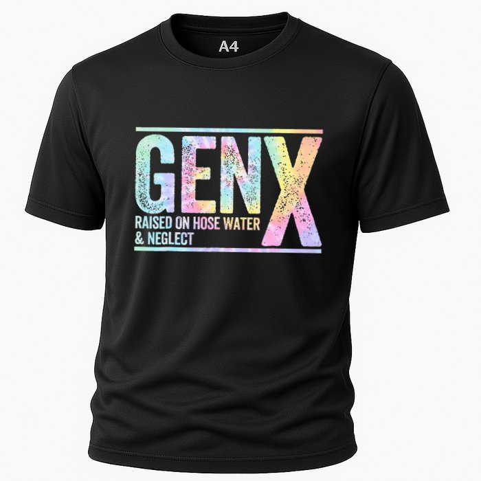 Genx Raised On Hose Water & Neglect Cooling Performance Crew T-Shirt