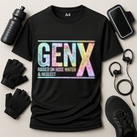 Genx Raised On Hose Water & Neglect Cooling Performance Crew T-Shirt