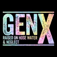 Genx Raised On Hose Water & Neglect Cooling Performance Crew T-Shirt
