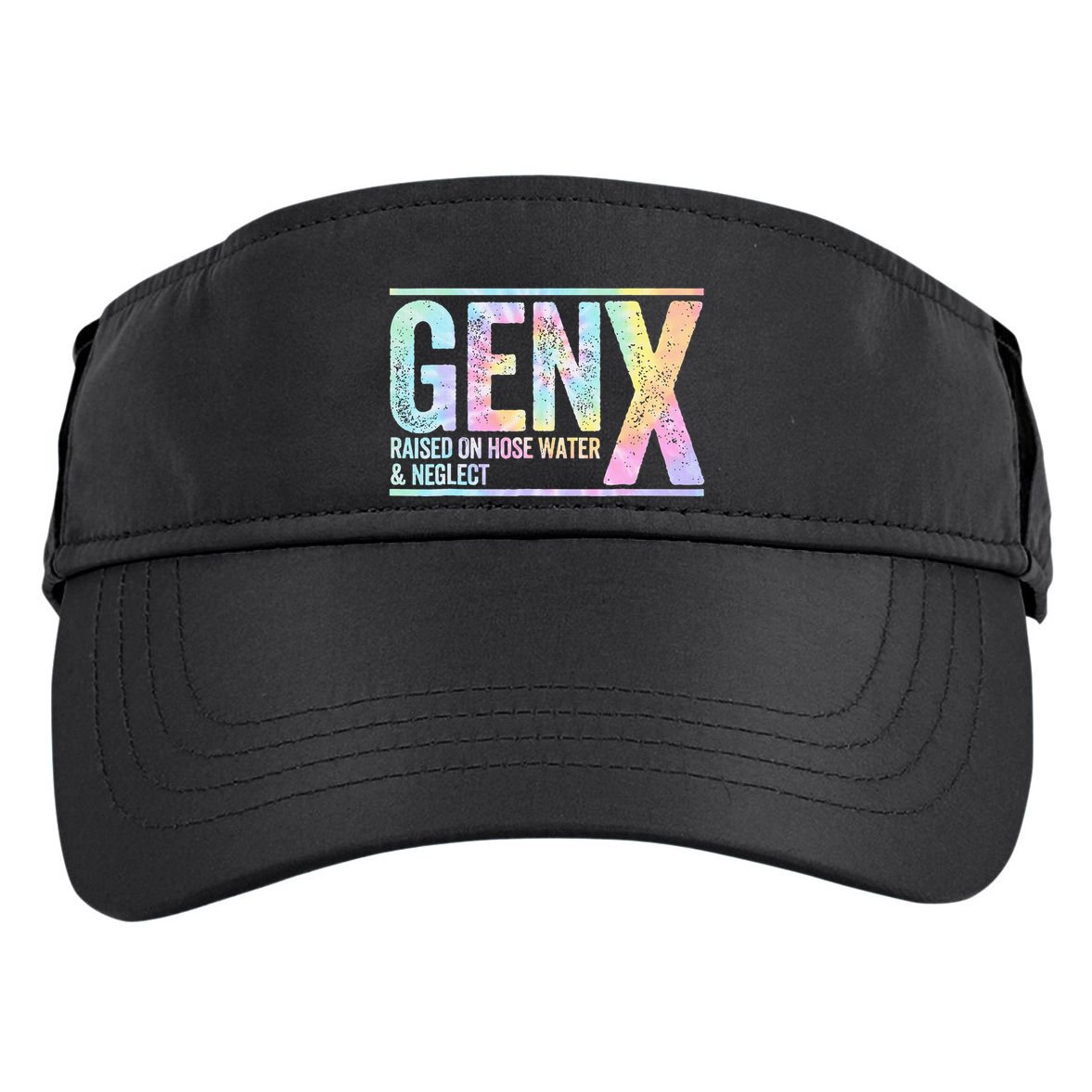 Genx Raised On Hose Water & Neglect Adult Drive Performance Visor