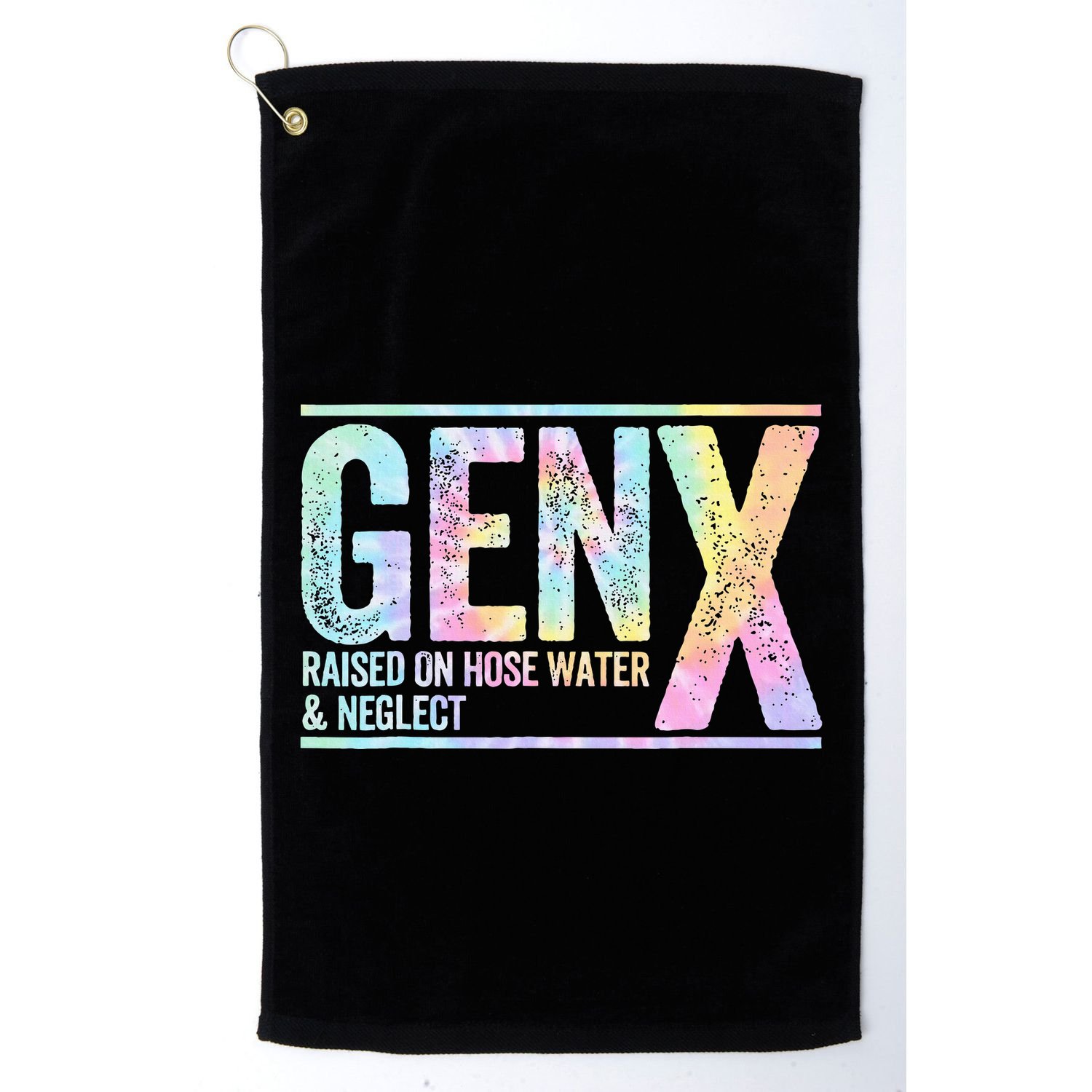Genx Raised On Hose Water & Neglect Golf Towel